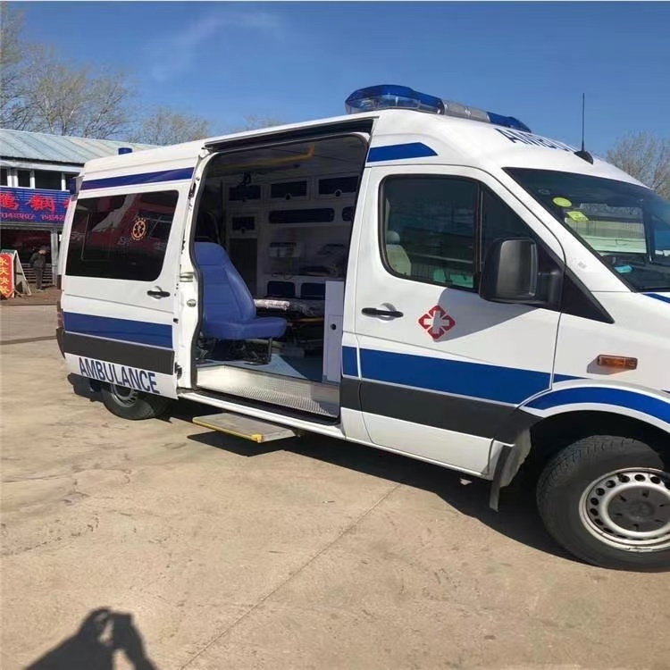 会山镇私人长途救护车出租转院回家